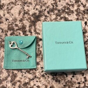 Tiffany & Co. Silver Key Pendant